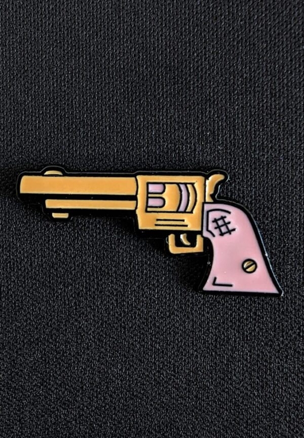 Pin Revolver Rosa