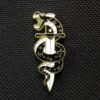 Pin espada y serpiente