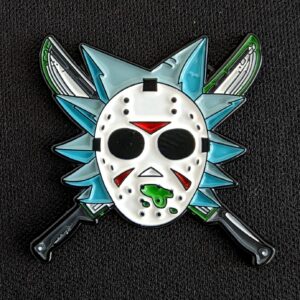 Pin Rick y Morty Viernes 13