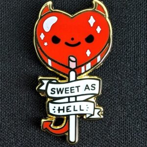 Pin piruleta diabla