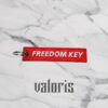 llavero freedom key