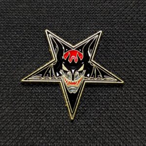 Pin estrella diablo