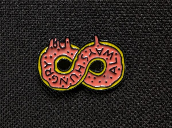 Pin Rosquilla Siempre Hambriento Los Simpsons