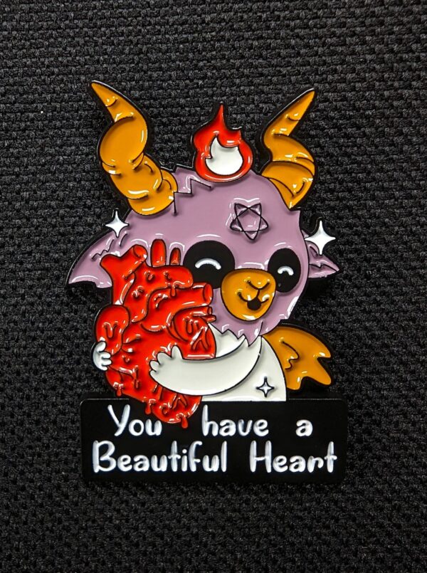 Pin Demonio - Tienes un Corazon Hermoso