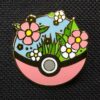 Pin Pokeball Flores Cute