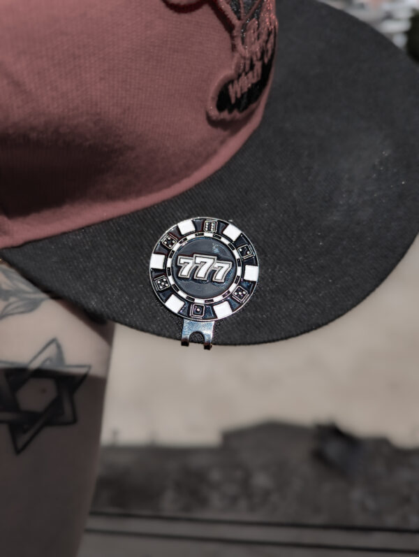 Clip para gorra Ficha de Poker