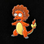 Pin Todd Flanders Charmander – Los Simpsons / Pokemon
