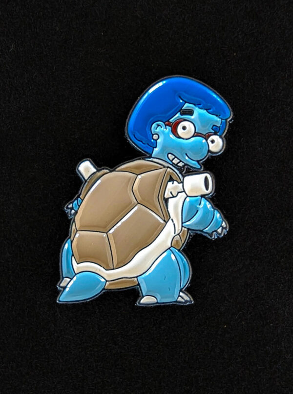Pin Luann – Milhouse Wartortle – Los simpsons / Pokemon