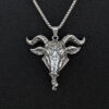 Collar punk cabra satanica