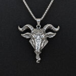 Collar punk cabra satanica