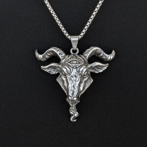 Collar punk cabra satanica