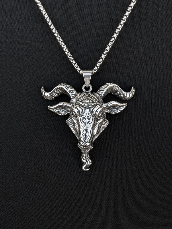 Collar punk cabra satanica