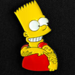 Pin Bart Tattoo Los Simpsons