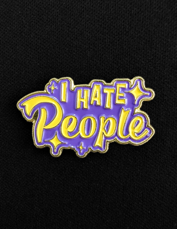 Pin I Hate People - Odio a la Gente