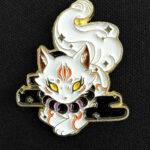 Pin Zorro Blanco