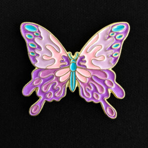 Pin Mariposa Violeta