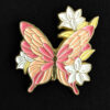 Pin Mariposa Salmon
