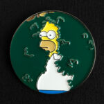 Pin Meme Homer Arbusto - Los Simpsons