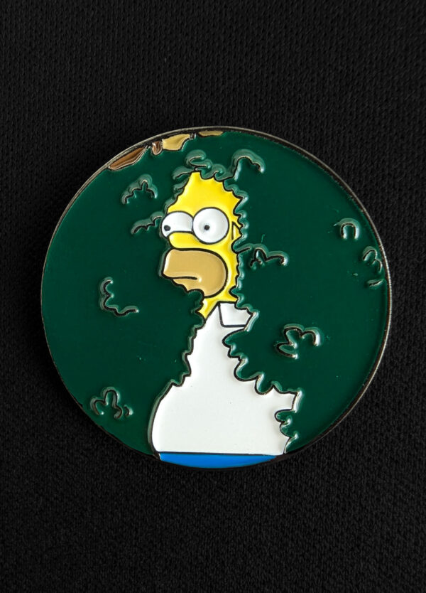 Pin Meme Homer Arbusto - Los Simpsons