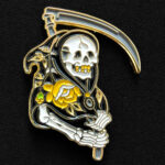 Pin Muerte Esqueleto con Guadaña