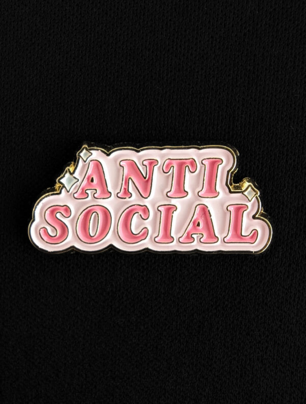 Pin Antisocial Cute