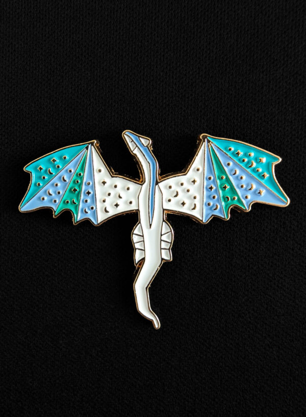 Pin Dragon Azul