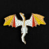 Pin Dragon Naranja