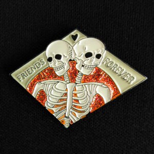 Pin Calaveras "Friends Forever"