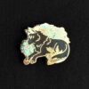 Pin Lobo Negro Okami